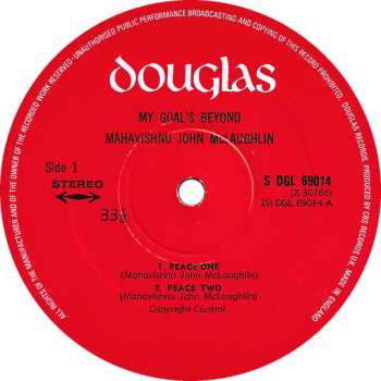 LP John McLaughlin: My Goal's Beyond