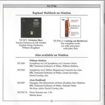 CD Catrin Finch: Mapping Wales • Plain Chants • Cello Symphony