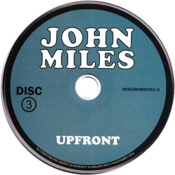 3CD/Box Set John Miles: The Albums 1983-93