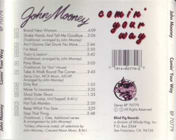 CD John Mooney: Comin' Your Way