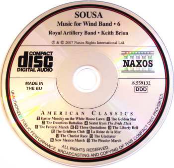 CD Keith Brion: Music For Wind Band • 6