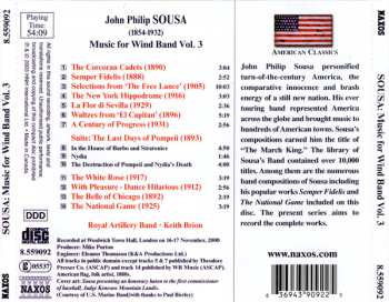 CD Keith Brion: Music For Wind Band, Volume 3 