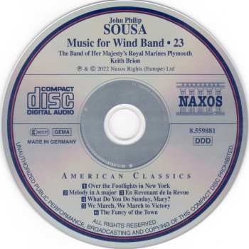 CD Keith Brion: Music For Wind Band • 23