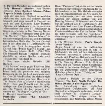 CD The Broadside Band: John Playford's Popular Tunes