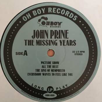 LP John Prine: The Missing Years