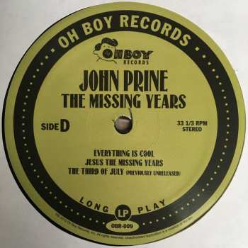 LP John Prine: The Missing Years