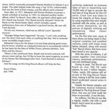 CD John Sebastian: King Biscuit Flower Hour Presents John Sebastian In Concert