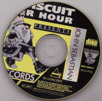 CD John Sebastian: King Biscuit Flower Hour Presents John Sebastian In Concert