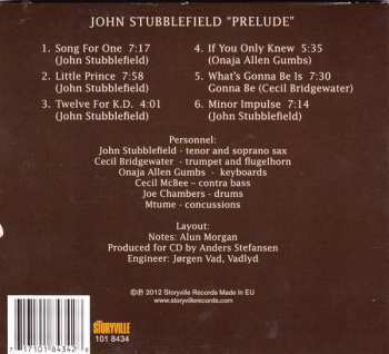 CD John Stubblefield: Prelude