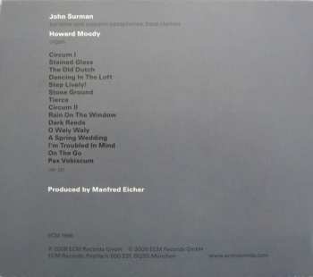 CD John Surman: Rain On The Window