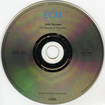 CD John Surman: The Spaces In Between