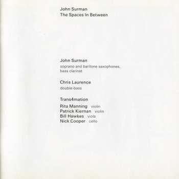 CD John Surman: The Spaces In Between