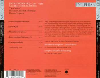 CD John Taverner: Sacred Choral Music