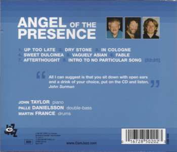 CD John Taylor: Angel Of The Presence