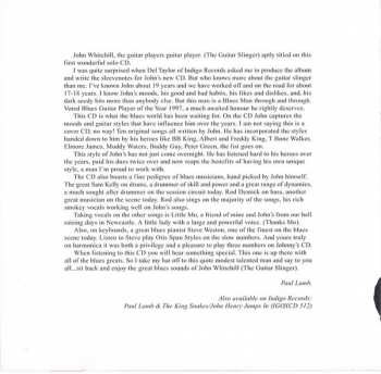 CD John Whitehill: Guitar Slinger