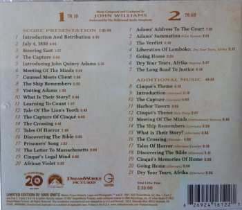 2CD John Williams: Amistad (Original Motion Picture Soundtrack) DLX | LTD