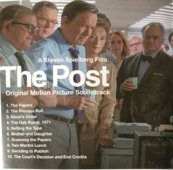 CD John Williams: The Post (Original Motion Picture Soundtrack)