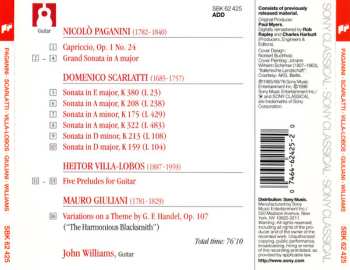 CD Niccolò Paganini: Guitar Recital