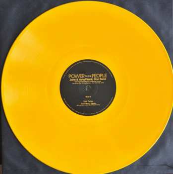 LP The Plastic Ono Band: Power To The People (Live At The One-To-One Concert, New York City, 1972) CLR | LTD