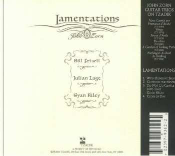 CD Bill Frisell: Lamentations