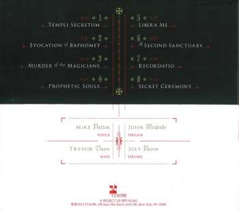 CD John Zorn: Templars - In Sacred Blood