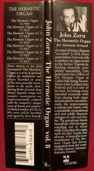 CD John Zorn: The Hermetic Organ Vol. 8 - For Antonín Artaud