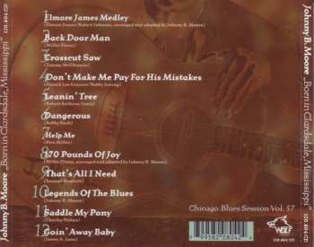 CD Johnny B. Moore: Born In Clarksdale, Mississippi