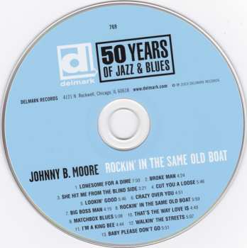 CD Johnny B. Moore: Rockin' In The Same Old Boat