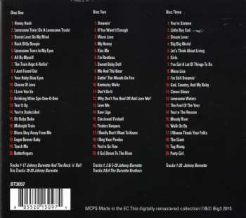3CD Johnny Burnette: The Absolutely Essential 3 CD Collection