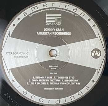 LP Johnny Cash: American Recordings