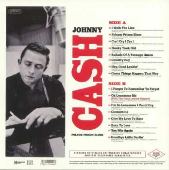LP Johnny Cash: Folsom Prison Blues