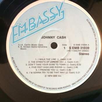 LP Johnny Cash: Johnny Cash