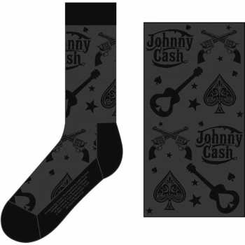 Merch Johnny Cash: Ankle Socks Guitars 'n Guns