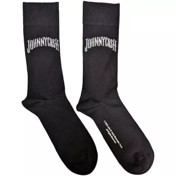 Ankle Socks Man In Black Logo Johnny Cash