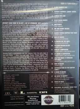 DVD Johnny Cash: Man In Black: Live In Denmark 1971