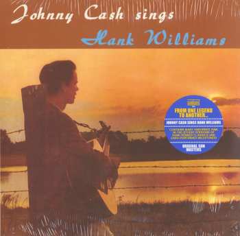 LP Johnny Cash: Johnny Cash Sings Hank Williams CLR