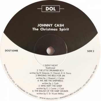 LP Johnny Cash: The Christmas Spirit LTD