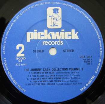 2LP Johnny Cash: The Johnny Cash Collection - Vol. 3