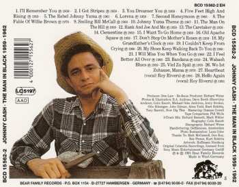 5CD/Box Set Johnny Cash: The Man In Black • 1959-'62