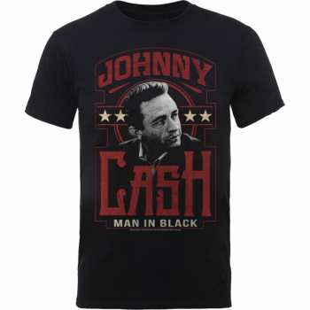 Merch Johnny Cash: Tričko Man In Black  S