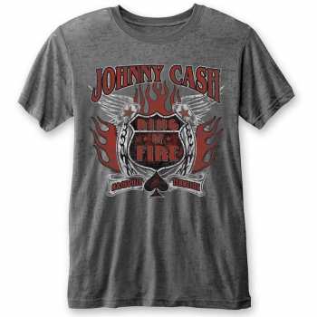 Merch Johnny Cash: T-shirt Ring Of Fire 