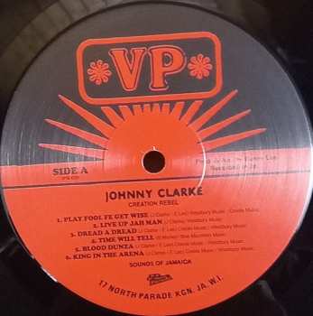 2LP Johnny Clarke: Creation Rebel