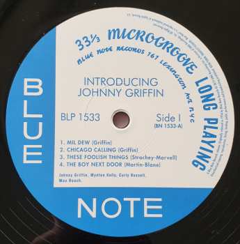 LP Johnny Griffin: Introducing Johnny Griffin
