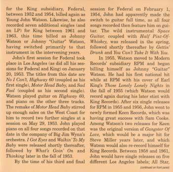 CD Johnny Guitar Watson: The Very Best Of Johnny "Guitar" Watson - Gangster Of Love