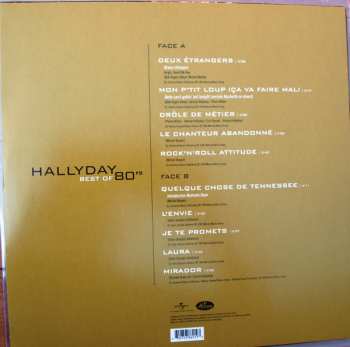 LP Johnny Hallyday: Best Of 80's