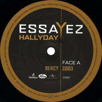 LP Johnny Hallyday: Essayez (Bercy 2003) LTD | NUM