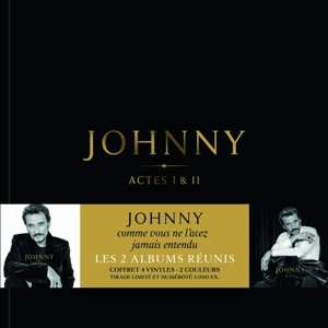 2CD Johnny Hallyday: Actes I & II LTD