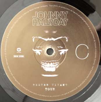 3LP Johnny Hallyday: Rester Vivant Tour DLX | LTD