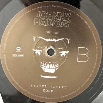 3LP Johnny Hallyday: Rester Vivant Tour DLX | LTD