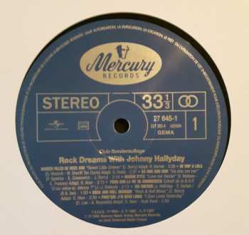 LP Johnny Hallyday: Rock Dreams With Johnny Hallyday LTD